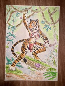 Tigress Jungle Portrait
