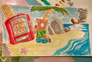 Stranded Snack Machine rez