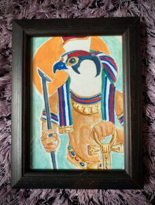 Horus (framed) rez